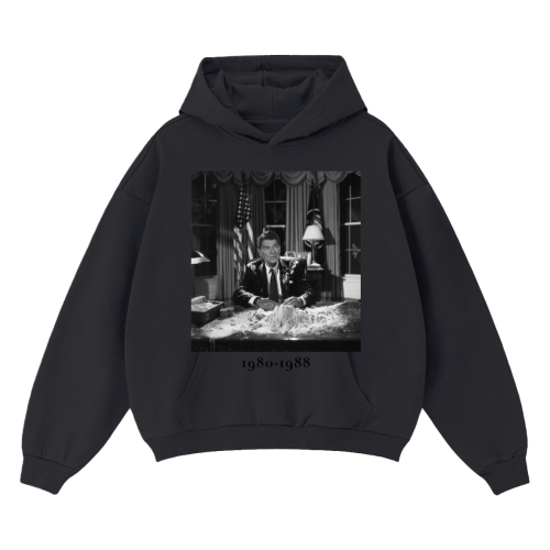 Presidential Plug Cropped Hoodie