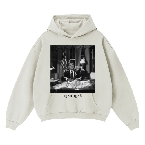 Presidential Plug Cropped Hoodie
