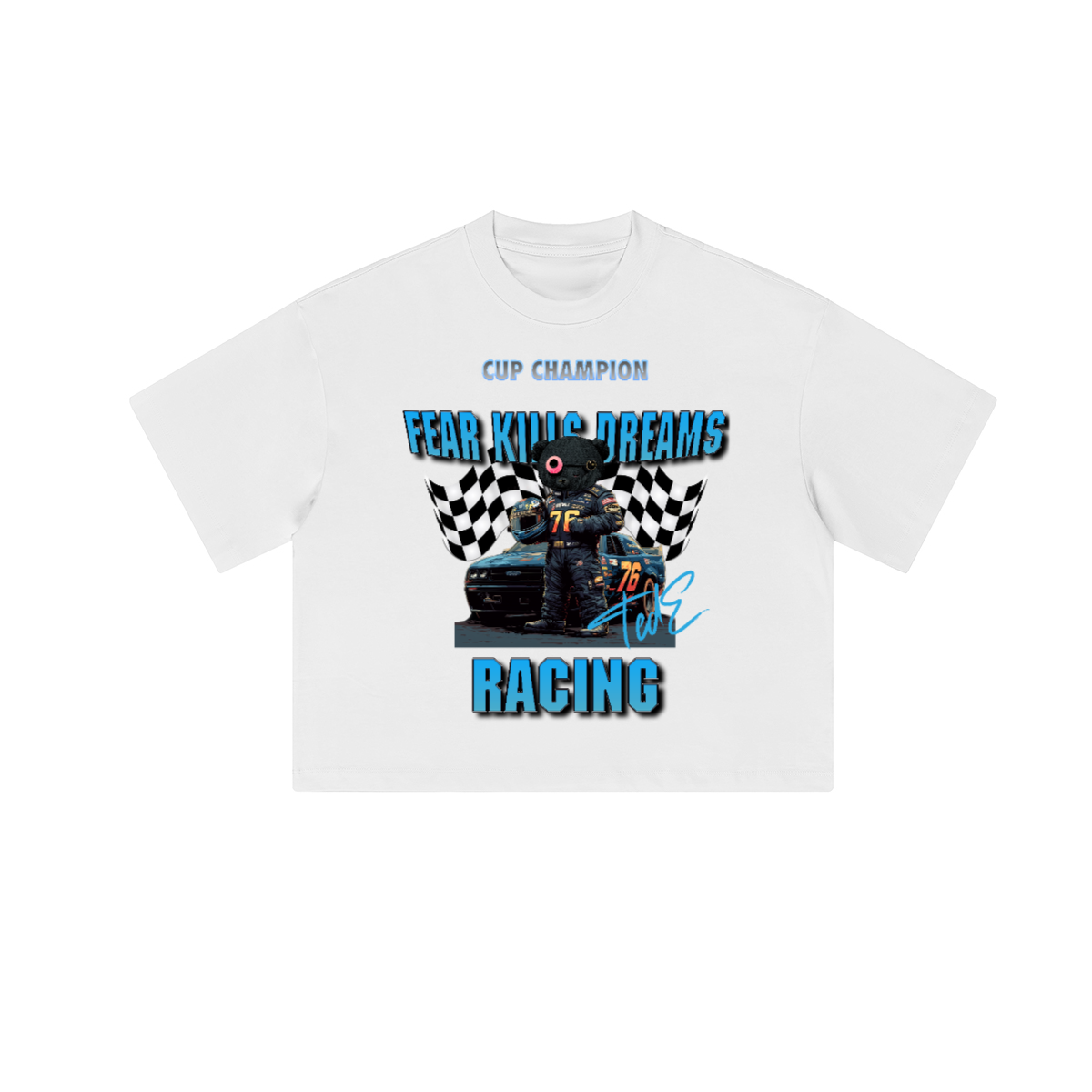 Racing Ted E Cropped Tee