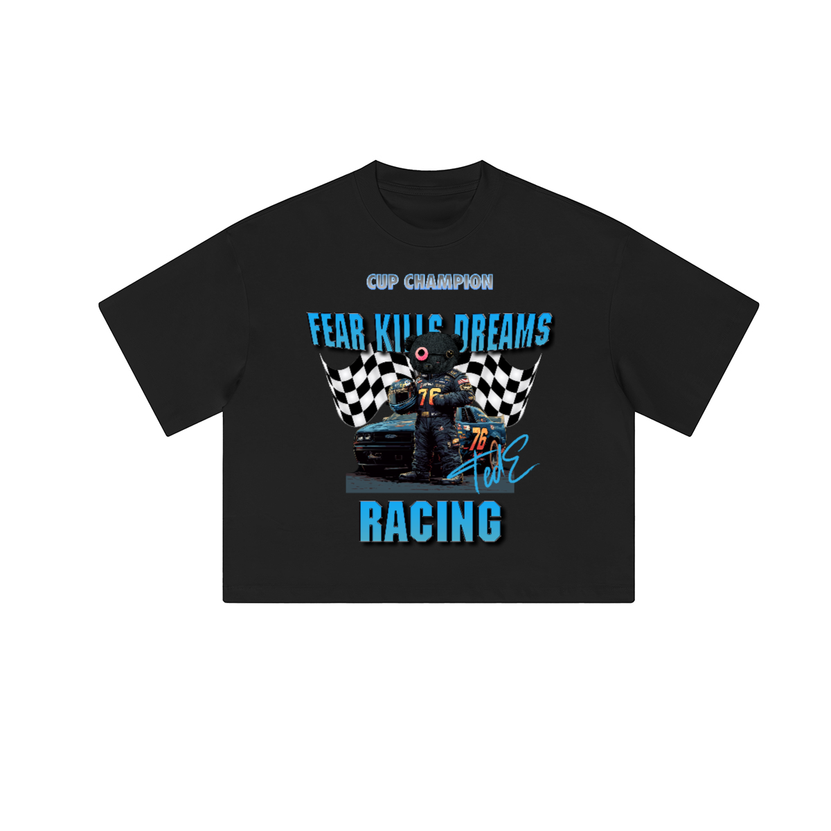 Racing Ted E Cropped Tee