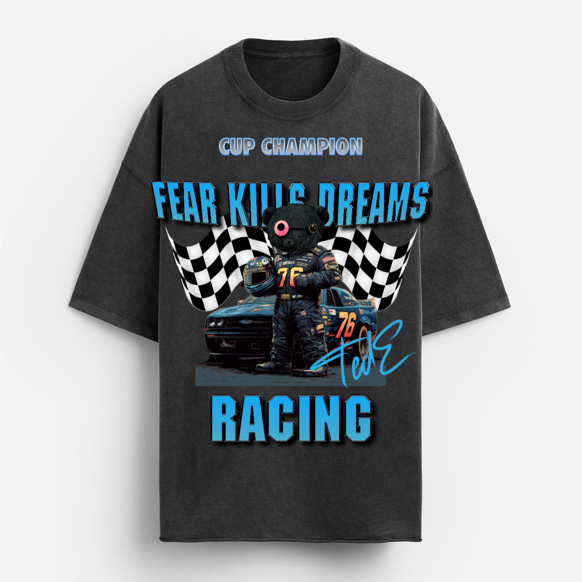 Racing Ted E Washed Tee