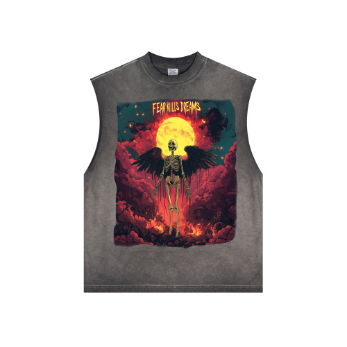 Baptized By Flames Washed Tank