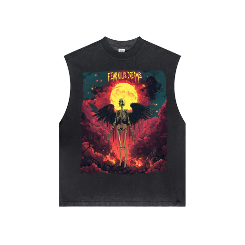 Baptized By Flames Washed Tank