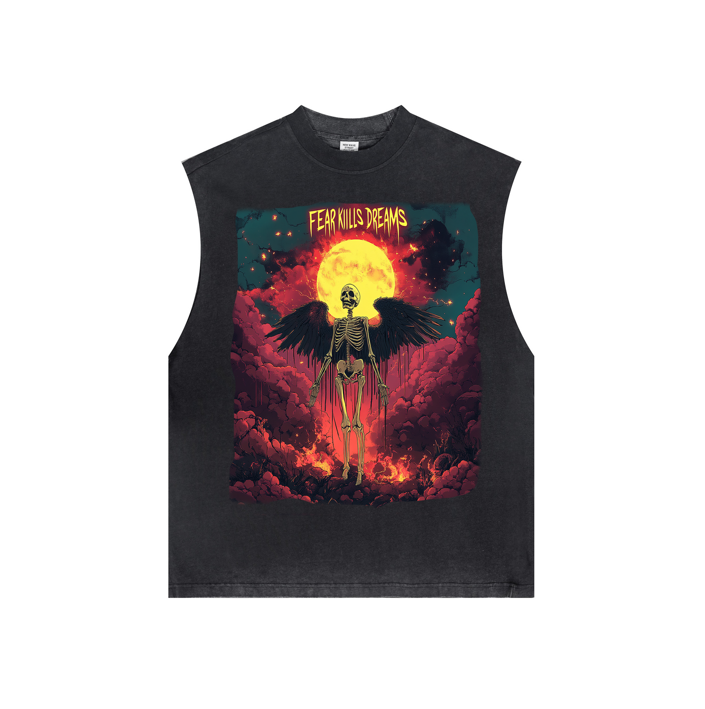 Baptized By Flames Washed Tank