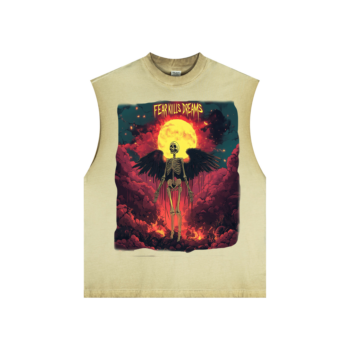 Baptized By Flames Washed Tank