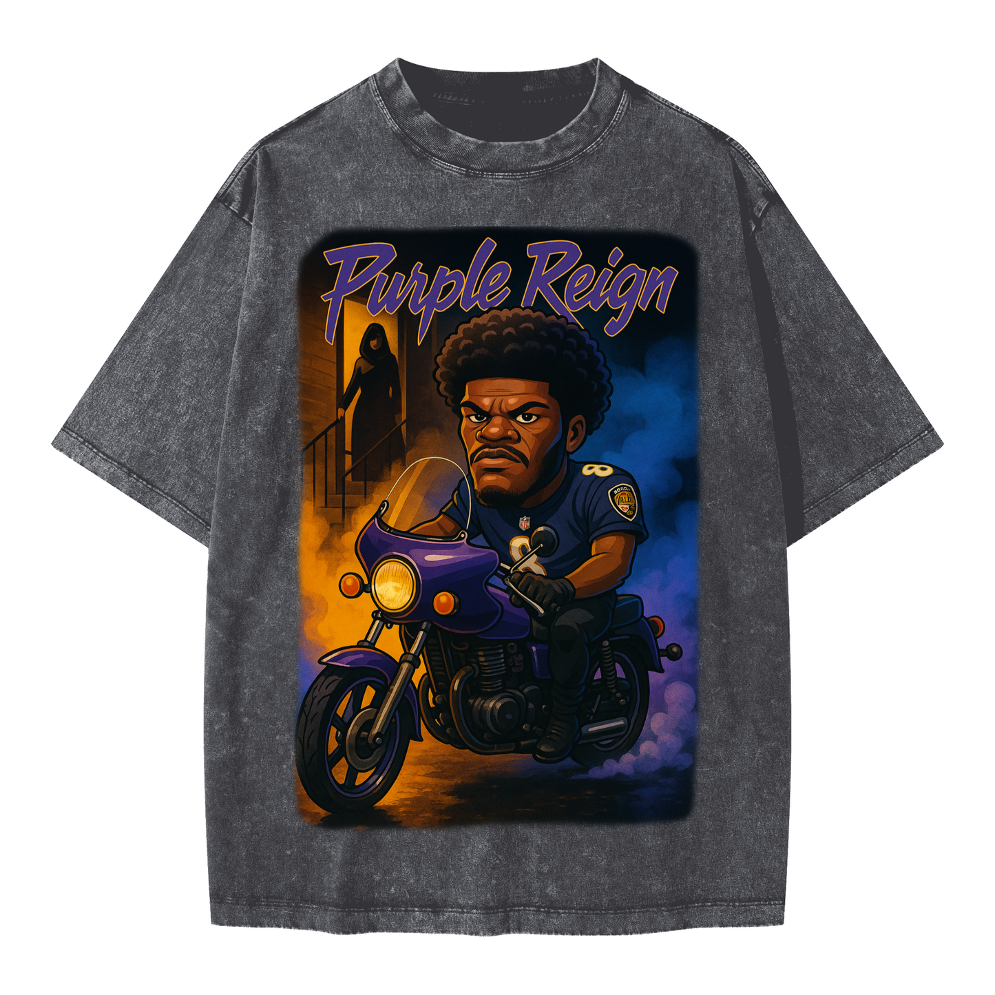 Purple Reign  Washed Tee