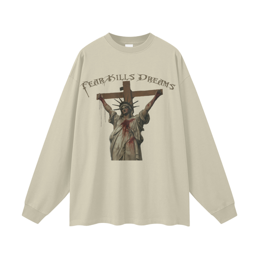 Liberty Is Dying Crucifixion Long Sleeve Tee