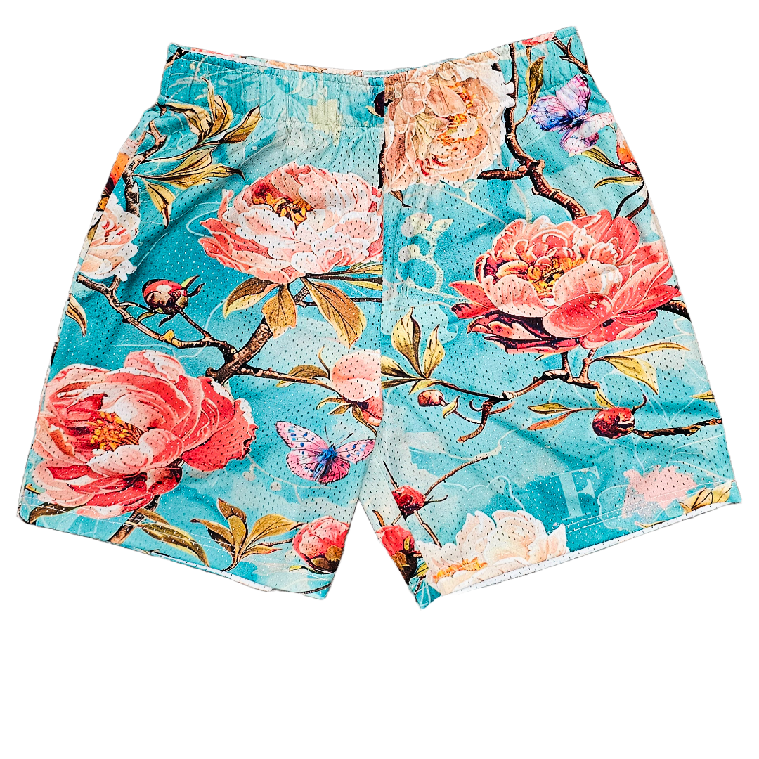 Floral 24 Mesh Short