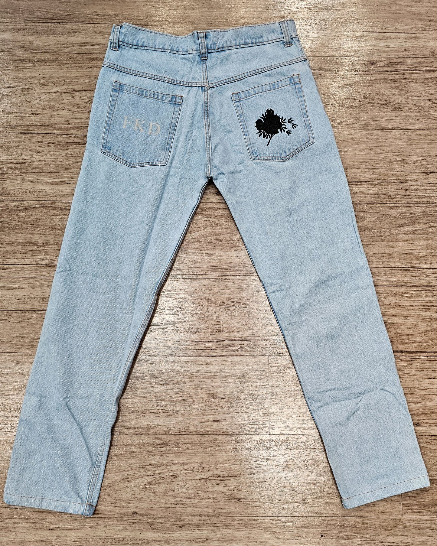 Amani Embroidered Denim